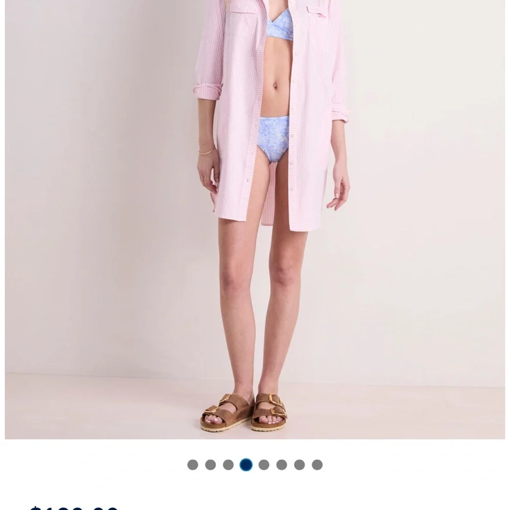 Vineyard Vines Hartley Harbor Coverup size 2 pink - Picture 10 of 10